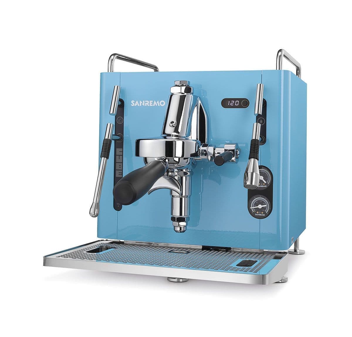 Кофемашина рожковая Sanremo Cube R Absolute 1Gr, голубая