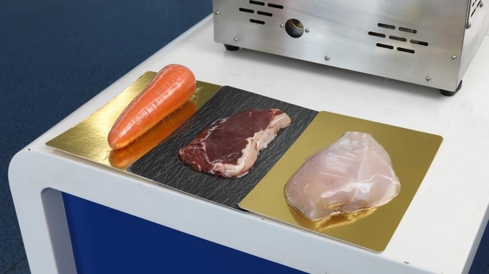 Ручной вакуумный скин-упаковщик Hualian Machinery HLV-300VST Premium (2 лотка глубиной 55 мм)