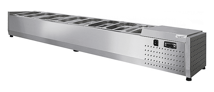 Витрина холодильная настольная Finist ToppingBox НХВо-7