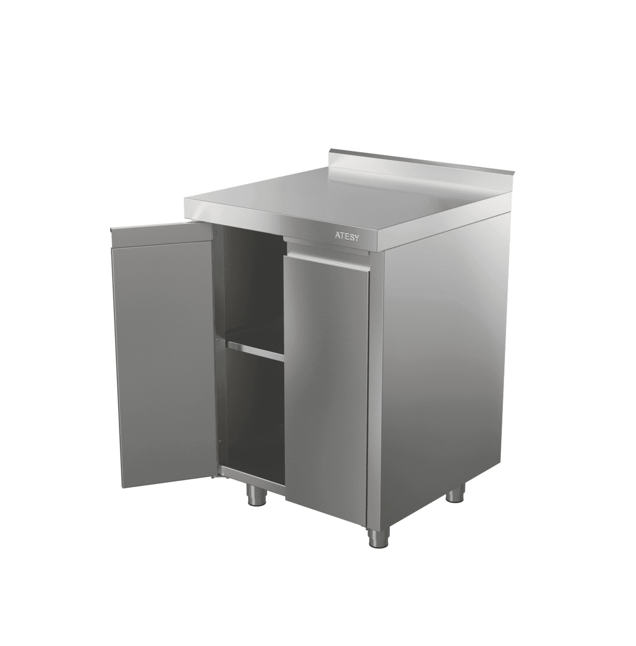 Стол-тумба с дверями Atesy СТ-С-1-600.600-02-Р (СТ-3/600/600)