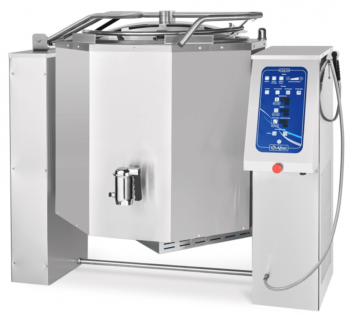 Котел пищеварочный Abat КПЭМ-250-ОМ2 со сливным краном (11000018929)