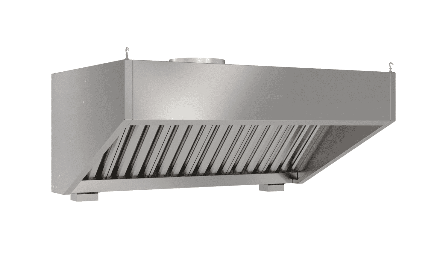 Зонт вентиляционный Atesy ЗВН-Л-2-1000.1000.500-02