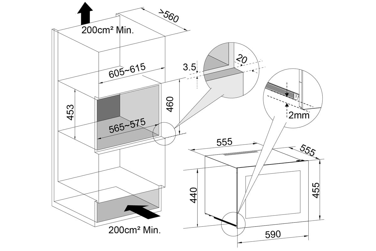 Шкаф винный Temptech OBI 45 SS