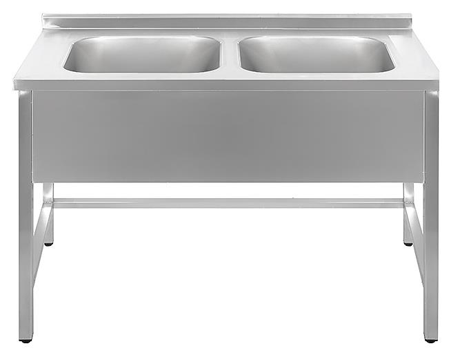 Ванна моечная Luxstahl ВМ2 12/6/8.5 (0.8)