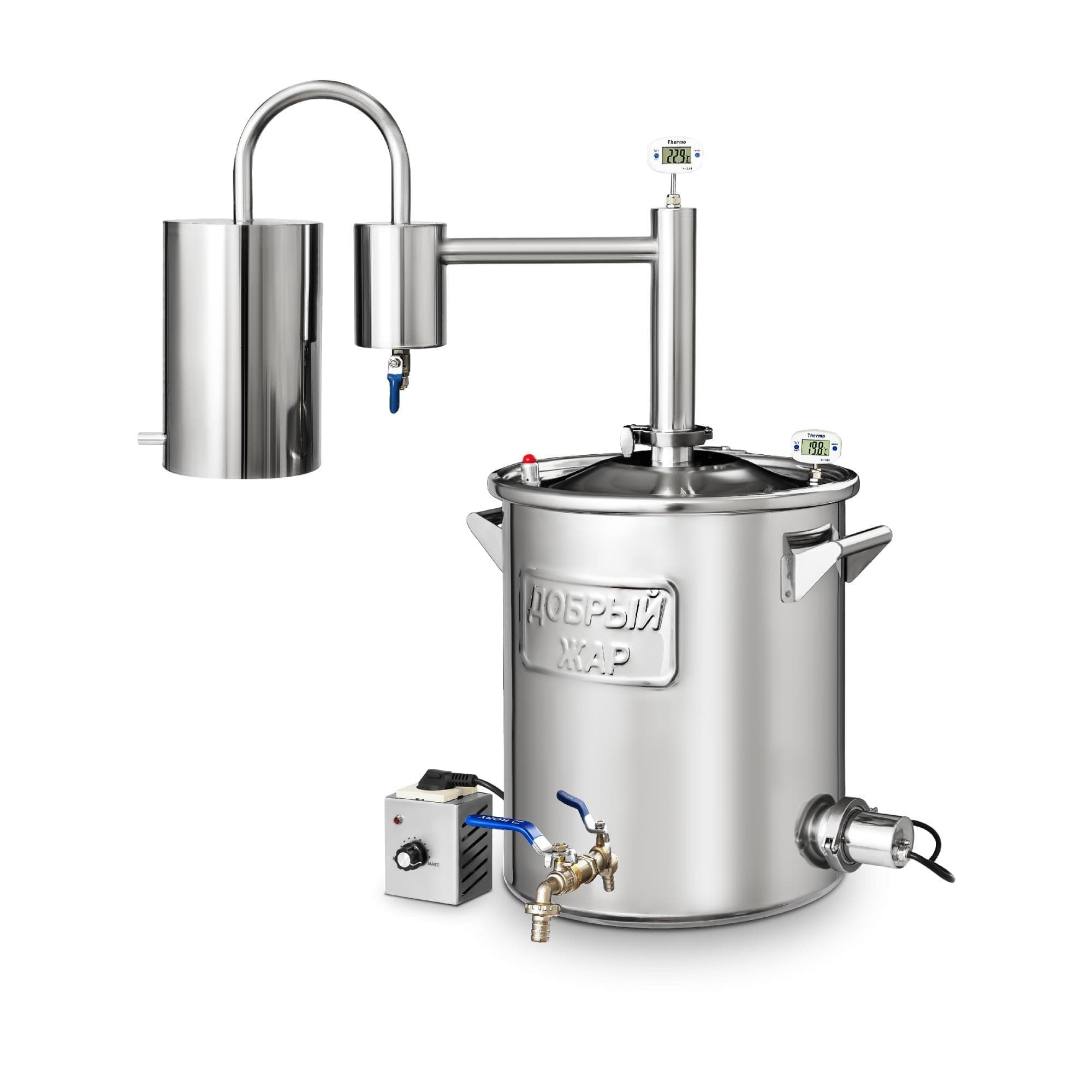Самогонный аппарат Добрый Жар Домашний, 25 литров ТЭН