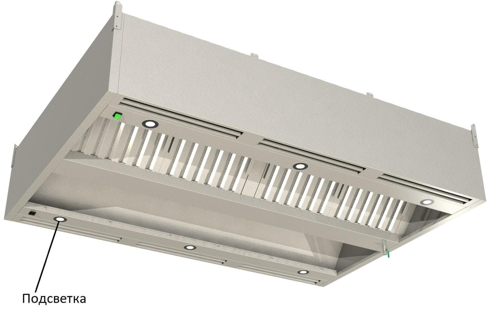 Подсветка для зонта пристенного Restoinox ПЗВП-1500