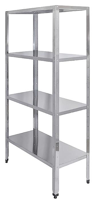 Стеллаж кухонный Luxstahl СР-1800х700х300/4 нерж