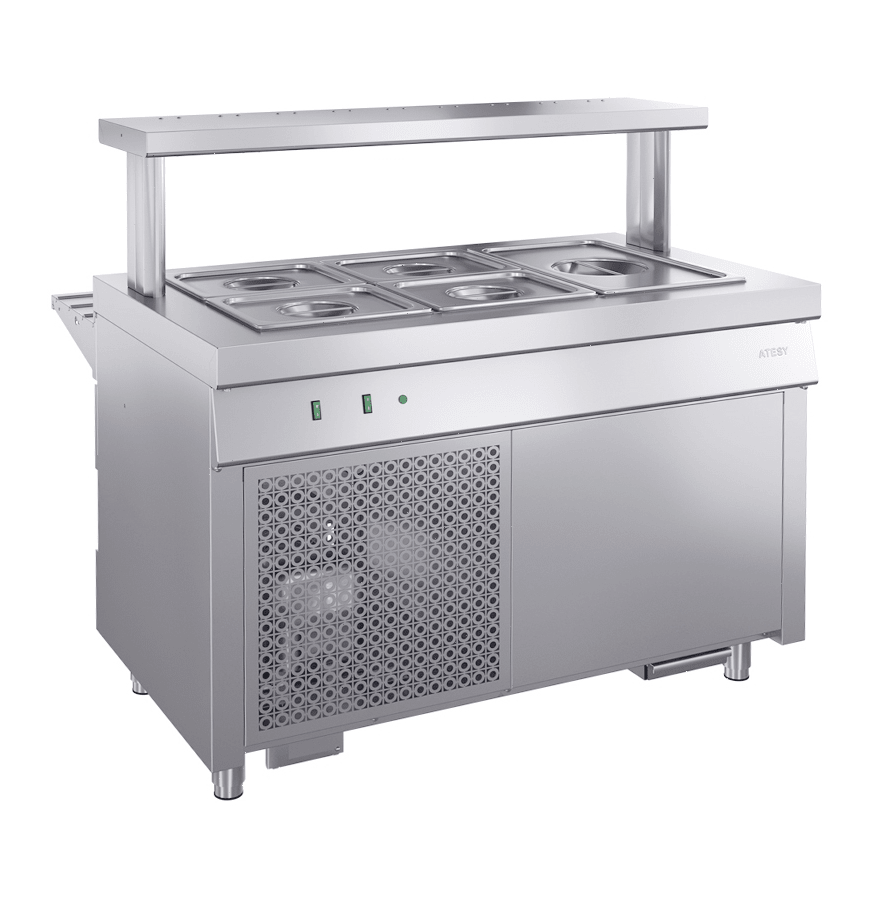 Стол охлаждаемый Atesy Ривьера ОС-1200-02-О без полок
