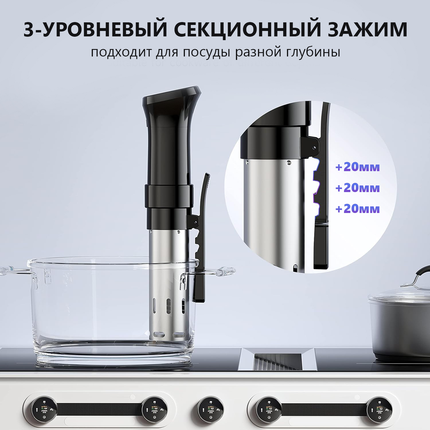 Термостат погружной для су вид CuisinAid CD-SV805