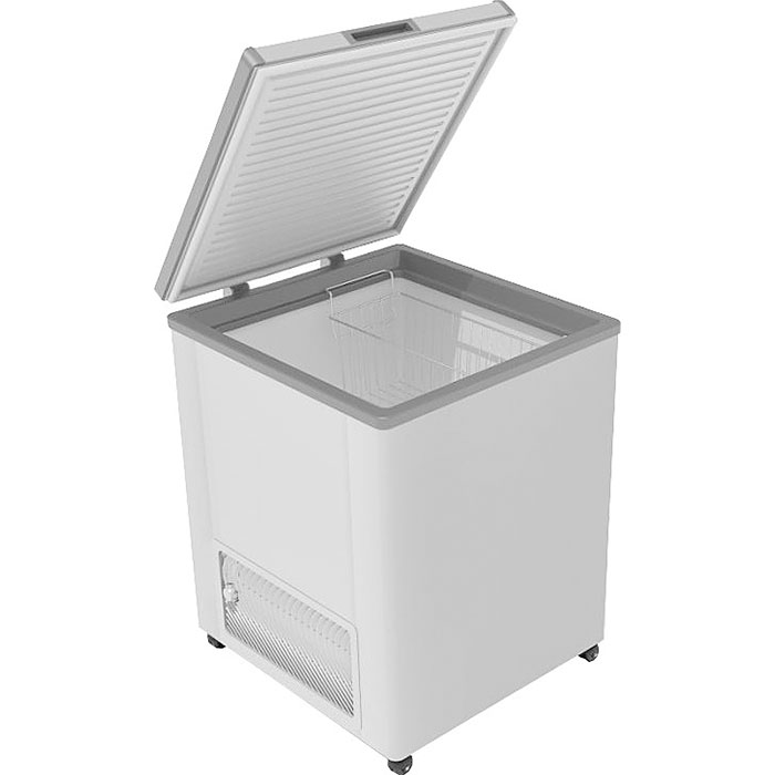 Ларь среднетемпературный Frostor Gellar MF 215 S белый, глухая крышка