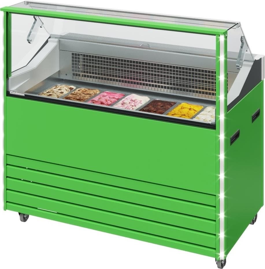 Витрина для мороженого Carboma IC72 SL 1,3-1 9003 индивид. исполнение