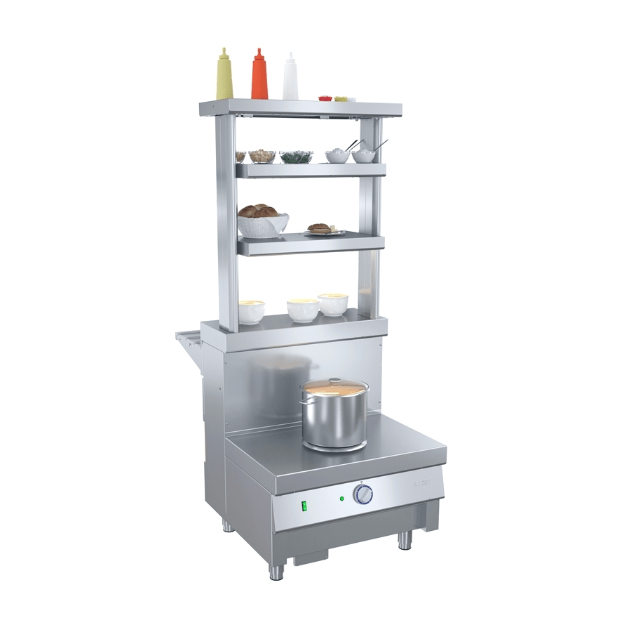 Мармит для первых блюд Atesy Ривьера М1-1.700-02-О без полок