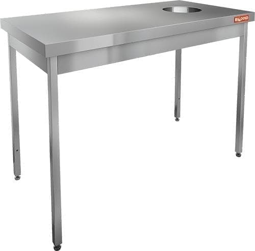 Стол для сбора отходов Hicold НДСО‑14/7
