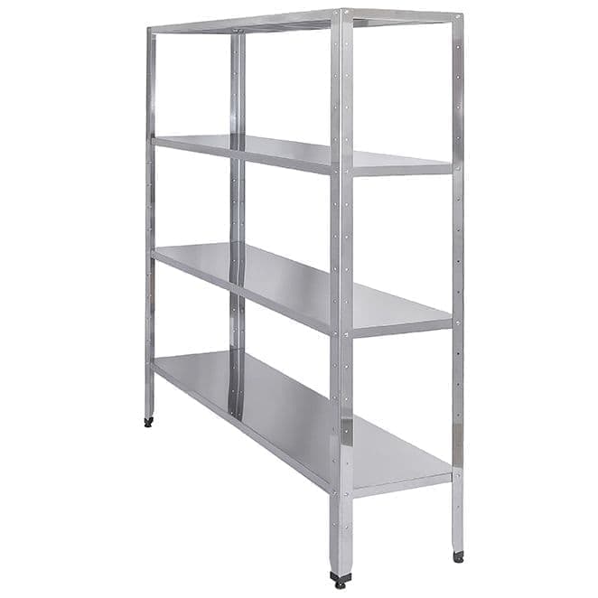 Стеллаж кухонный Luxstahl СР-1800x1900x500/4 нерж