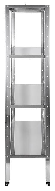 Стеллаж кухонный Luxstahl СР-1800x1100x300/4 нерж