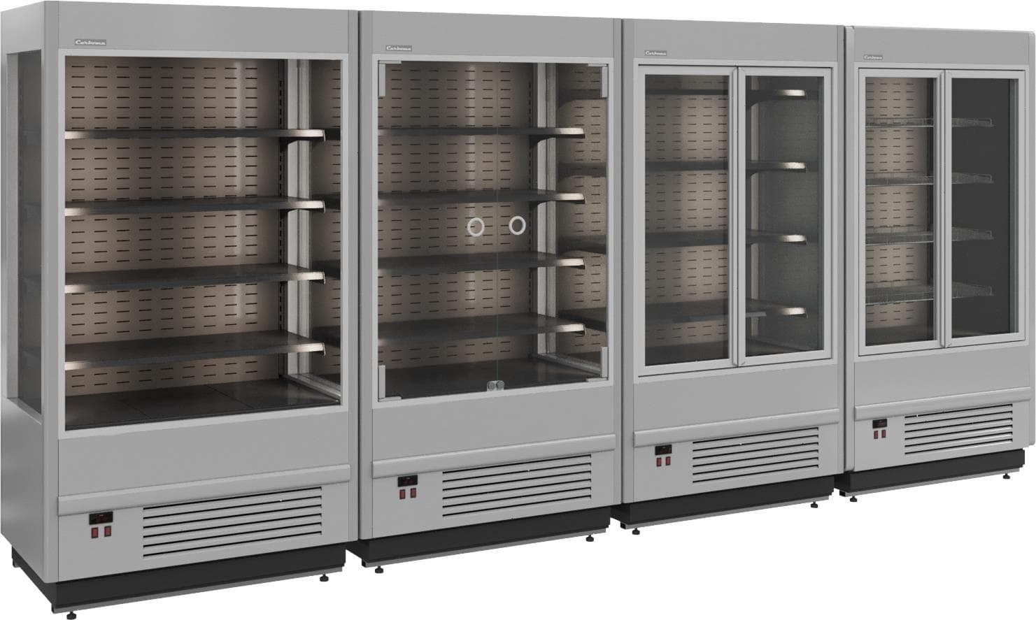 Горка холодильная Carboma Cube FC 20-07 VV 1,0-1 X5 9006-9005