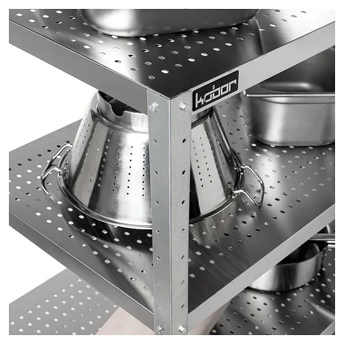 Стеллаж кухонный Кобор СКП-90/60/430