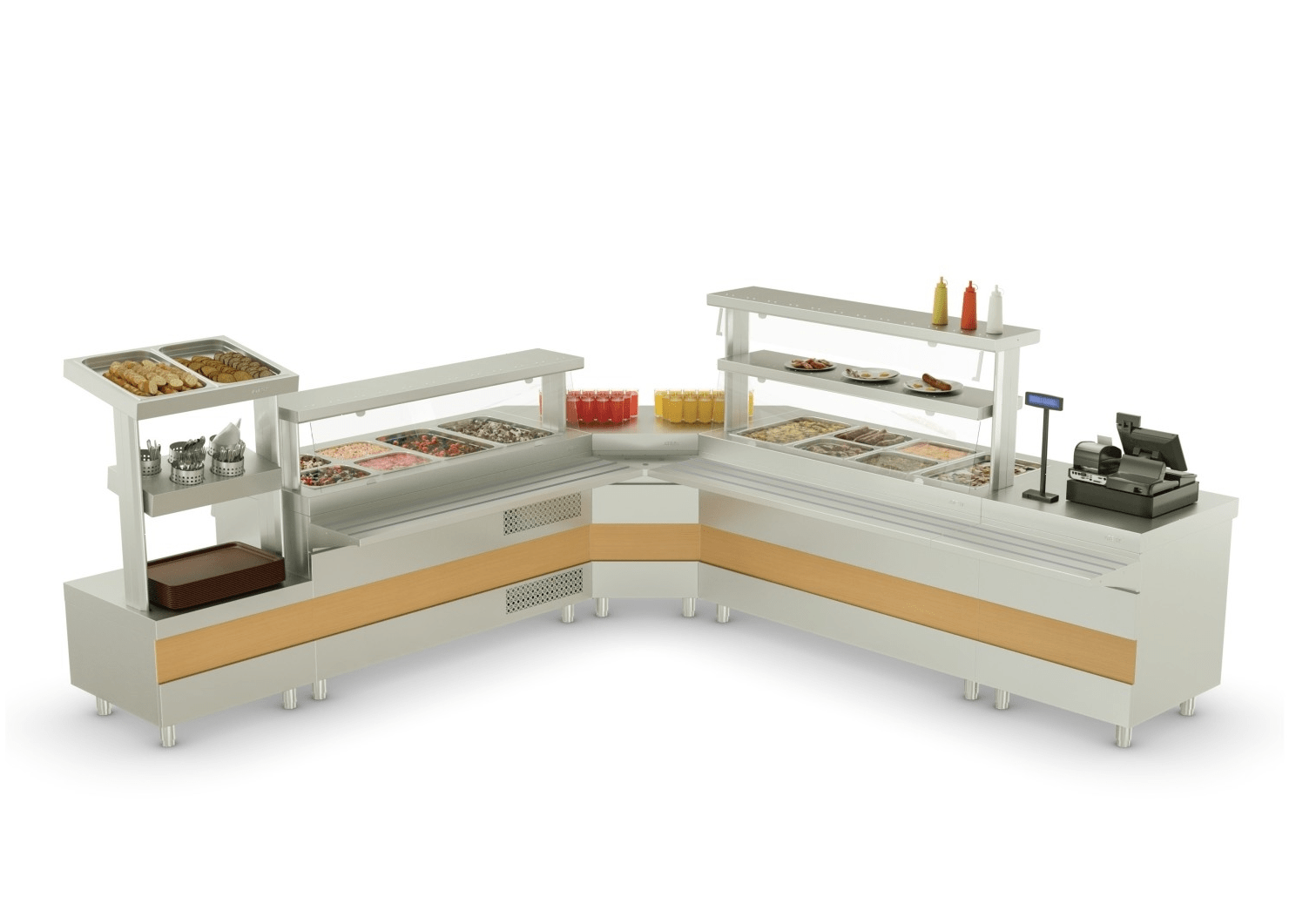 Витрина холодильная Atesy Ривьера ХВ-1500-02