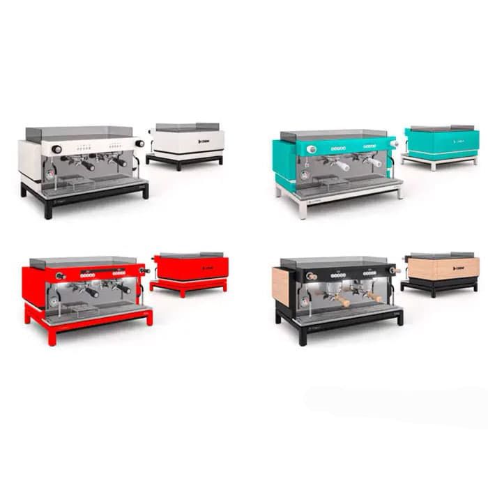 Кофемашина рожковая Crem EX3 2GR Display TA black