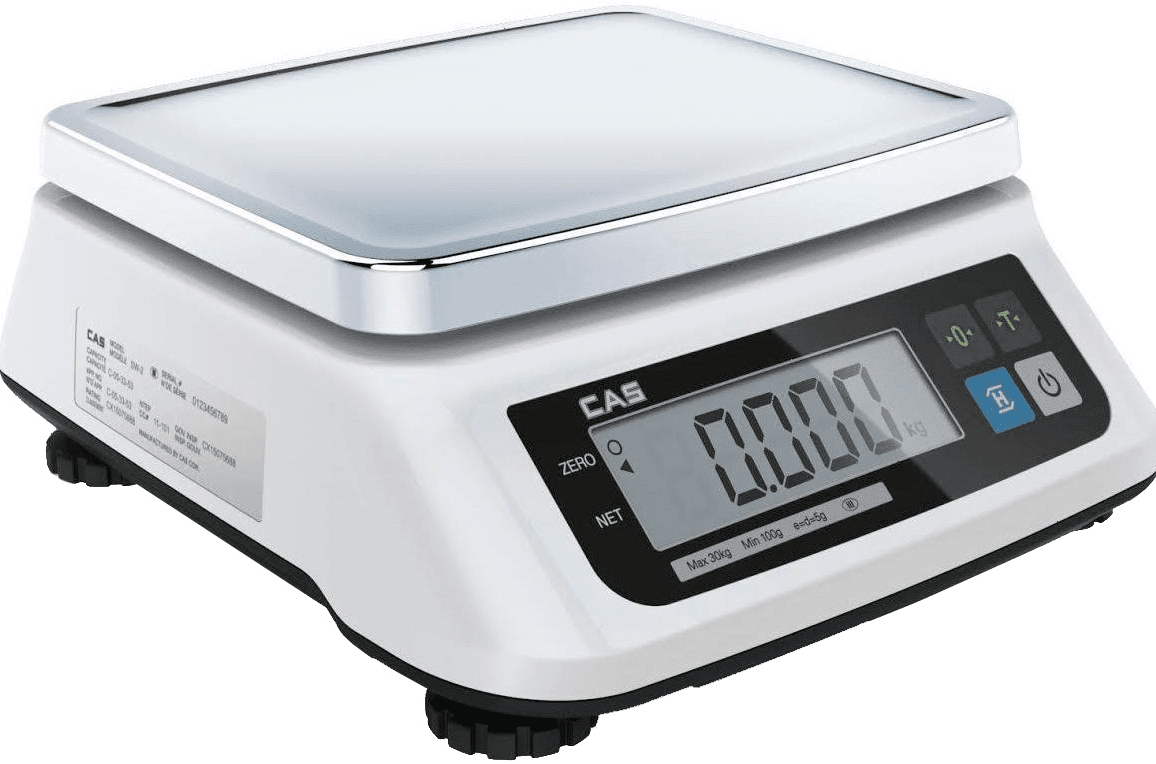 Весы порционные CAS SWN-15 DD с АКБ