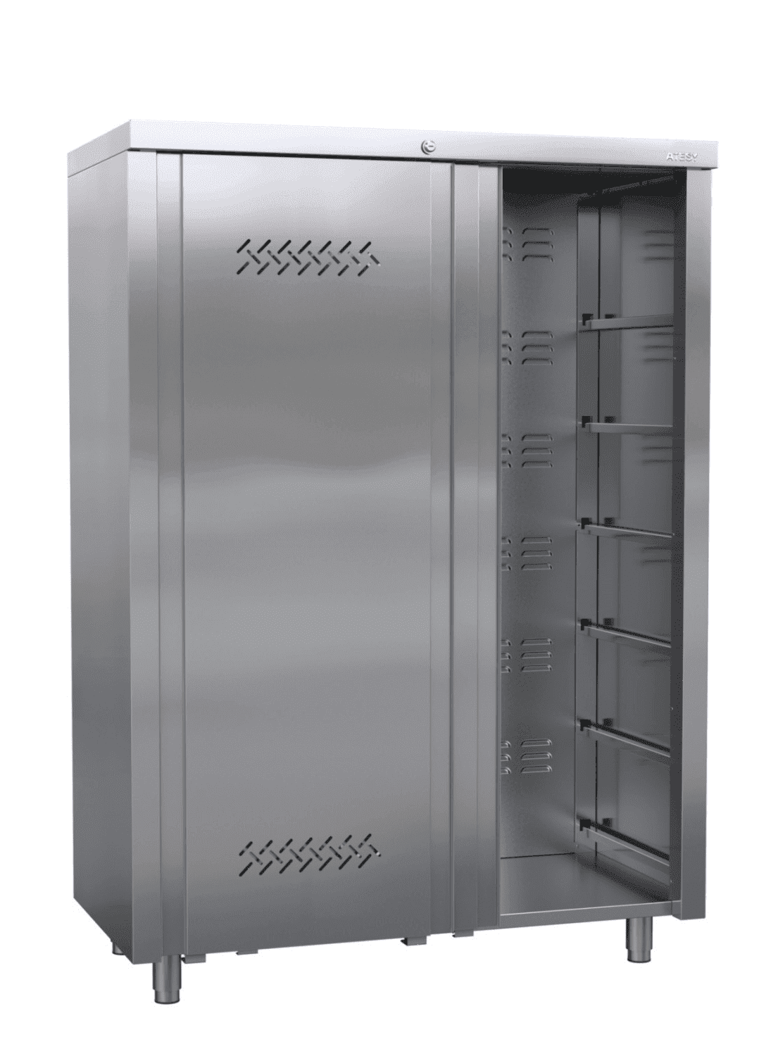 Шкаф кухонный для хлеба Atesy ШЗХ-С-1300.600-02-К (без полок)