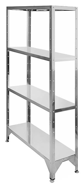 Стеллаж кухонный Hessen С-1,6*6*3/4 (нерж)