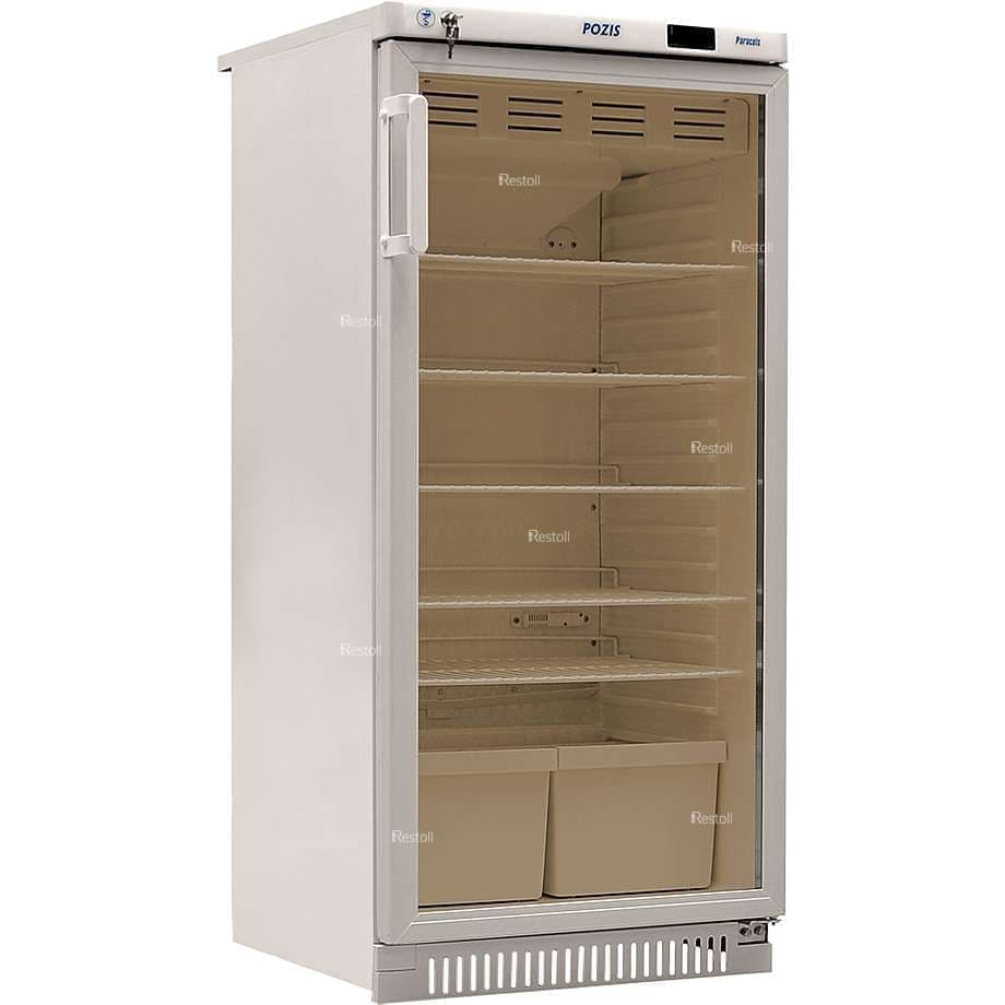 Шкаф фармацевтический Pozis ХФ-250 (тонир. стекло, новый блок)