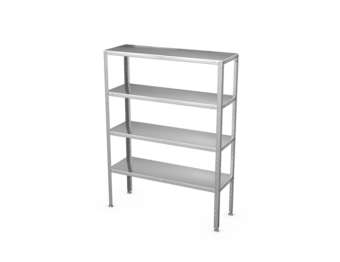 Стеллаж кухонный Atesy СТК-С-1300.400.1600-02-Н (СТКН-1300/400)