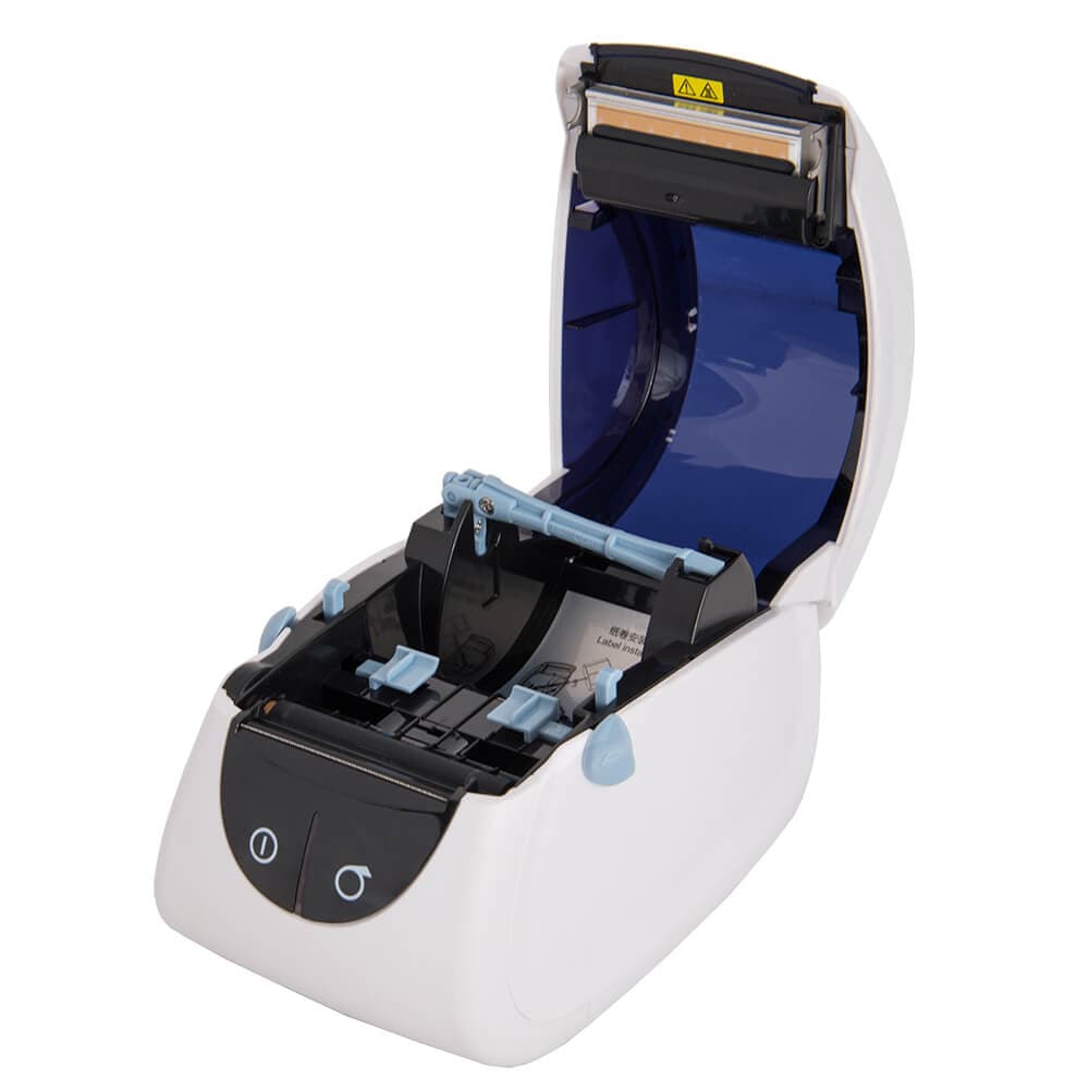 Термопринтер липких этикеток Mertech LP58 EVA RS232-USB Белые