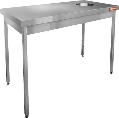 Стол для сбора отходов Hicold НДСО_10/7