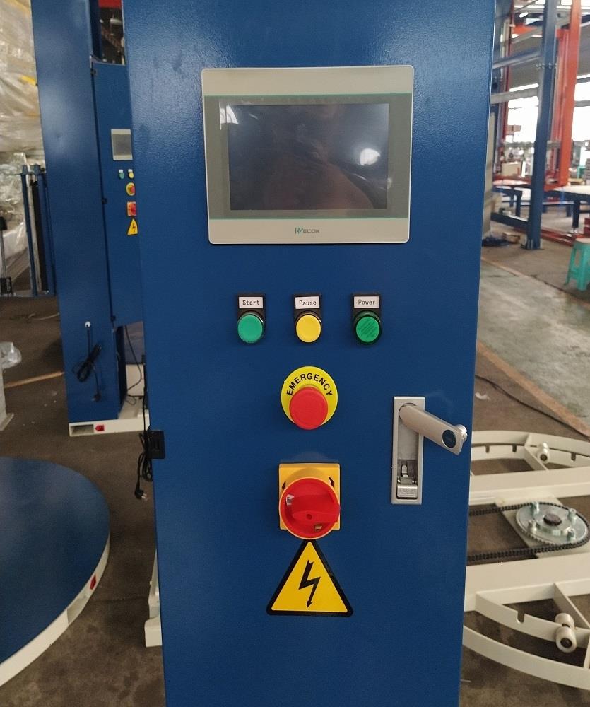 Паллетоупаковщик с механическим натяжением Hualian Machinery HL-1500Е