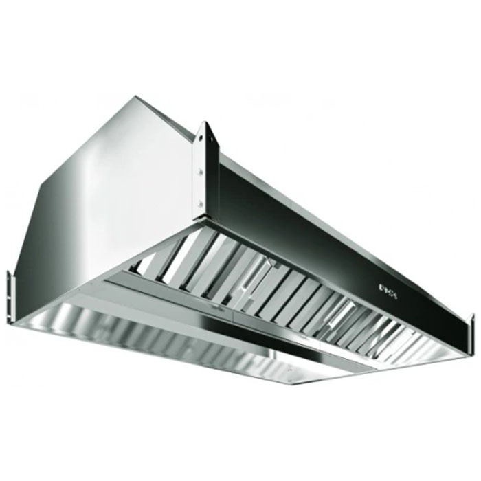 Зонт вытяжной центральный Restoinox ЗВЦП-14/16 с подсветкой