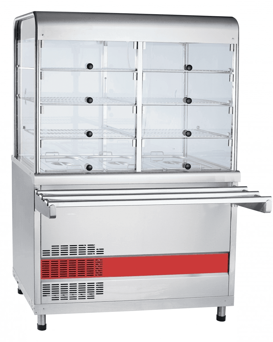 Прилавок для холодных закусок Abat ПВВ(Н)-70КМ-С-02-НШ (21000001022)