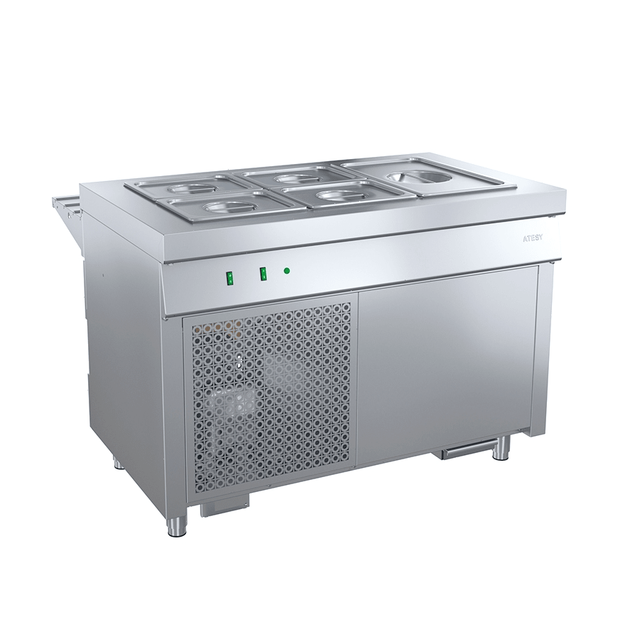 Стол охлаждаемый Atesy Ривьера ОС-1120-02-О без полок