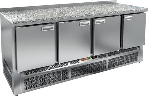 Стол холодильный Hicold SNE 1111/TN камень