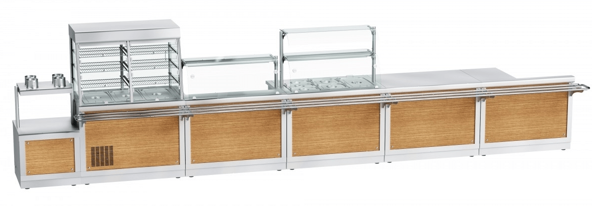 Прилавок для столовых приборов Abat ПСПХ-70Х (21000001852)