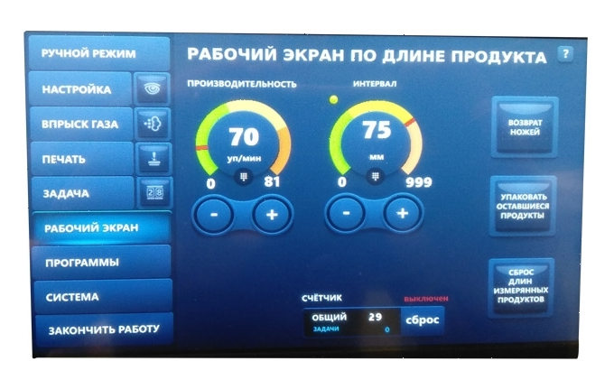 Автомат фасовочно-упаковочный сервоприводный Магикон 350AGXS