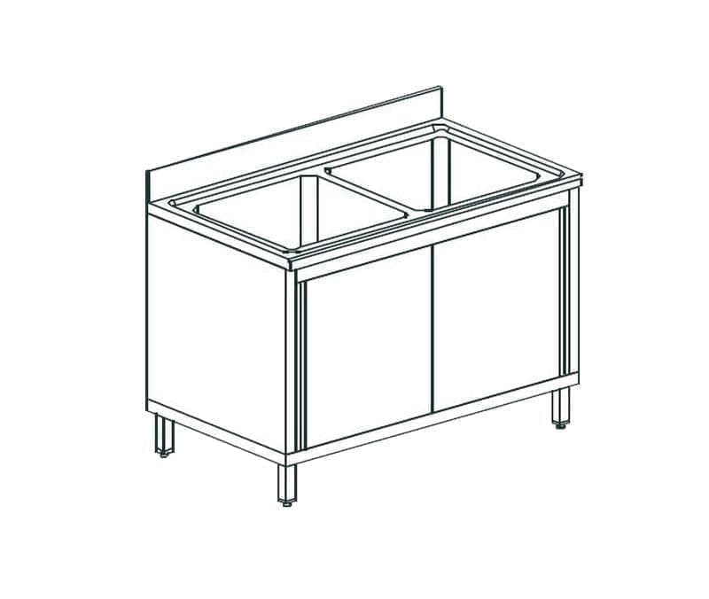 Ванна моечная Apach Chef Line L2S106-44SD