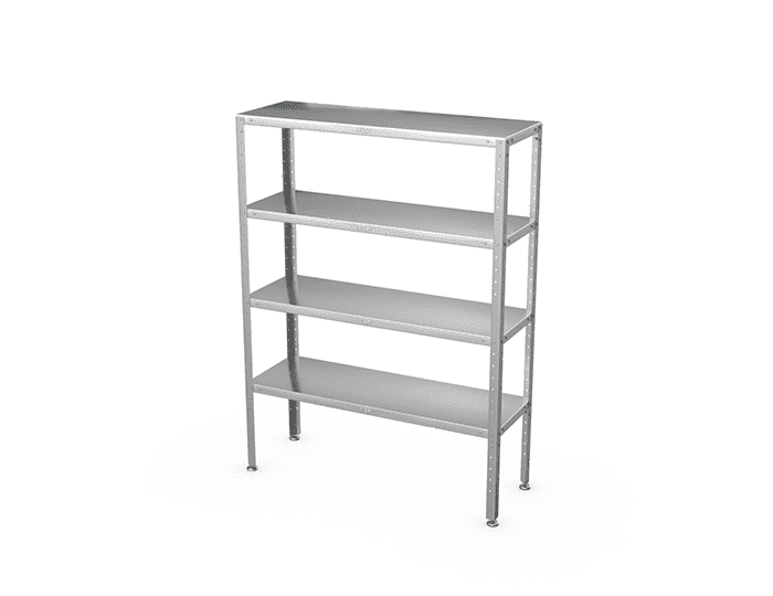 Стеллаж кухонный Atesy СТК-С-1300.400.1800-02 (СТК-1300/400/1800)
