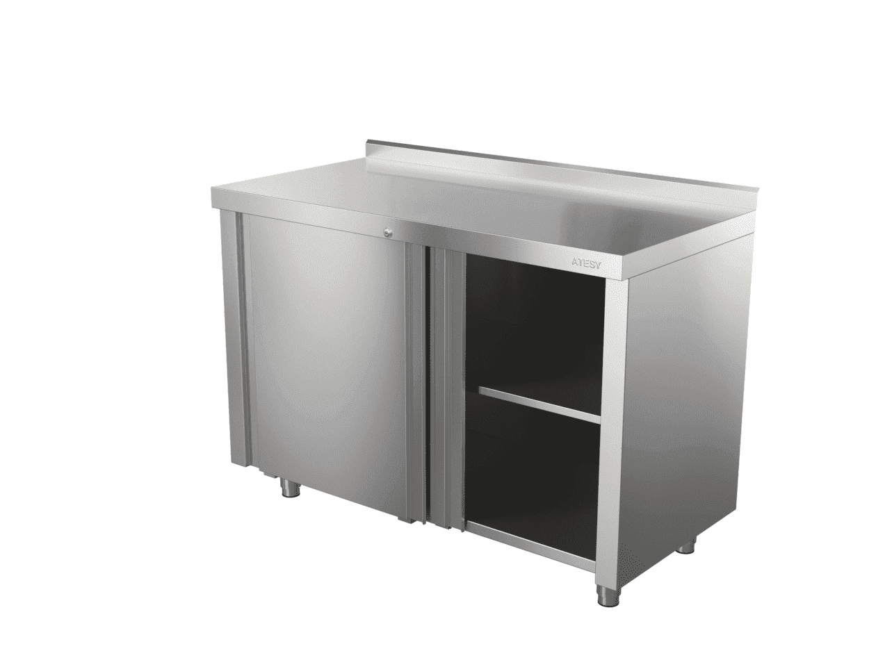 Стол-тумба с дверями Atesy СТ-С-1-1000.600-02-К (СТ-3/1000/600)