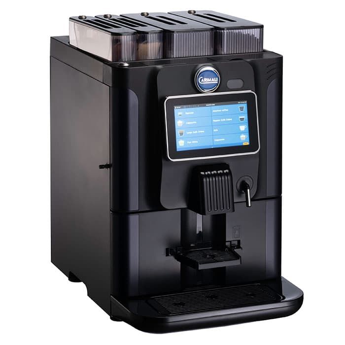 Кофемашина суперавтоматическая Carimali BlueDot Plus Свежее молоко + 2 бункера + 2 для порошков