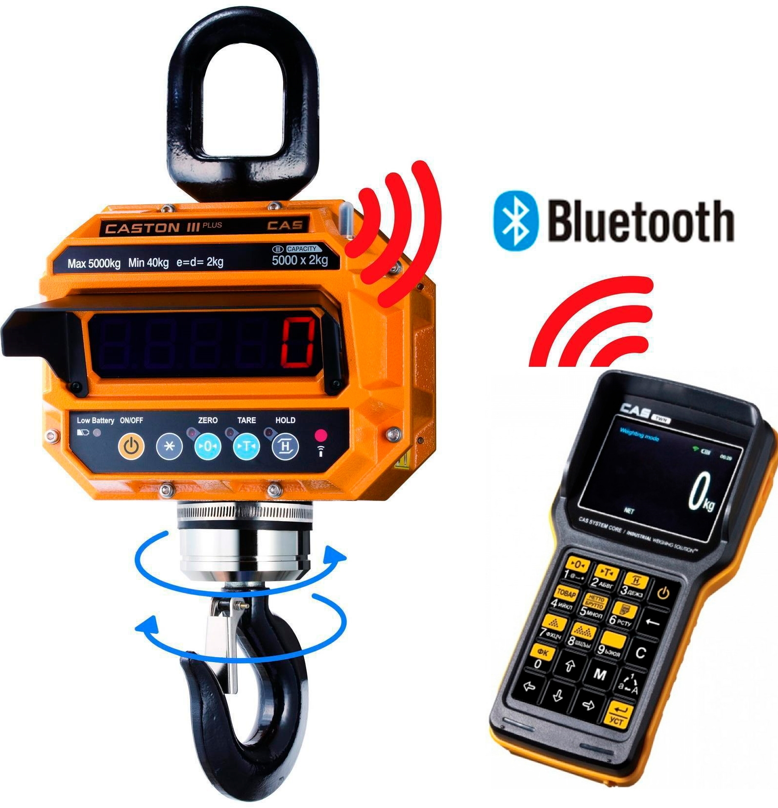 Весы крановые Cas 3 THD TWN