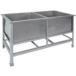 Ванна моечная двухсекционная Техно-ТТ ВМ-22/700 нерж