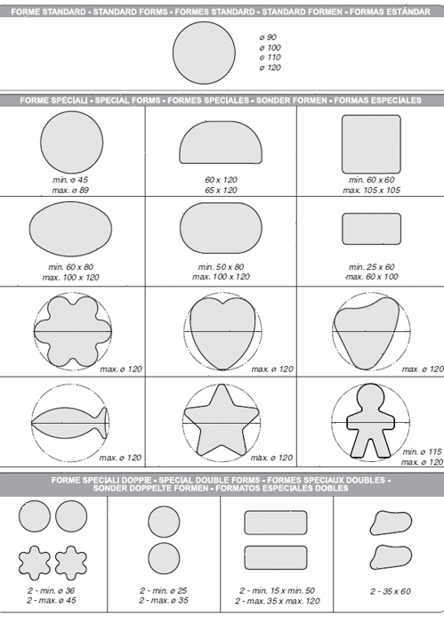 Барабан формующий La Minerva 100*55*20 мм, рыбка