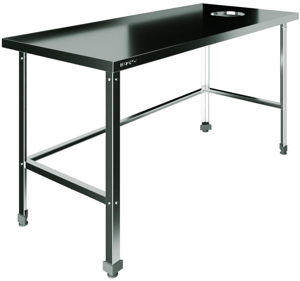 Стол для сбора пищевых отходов Restoinox СПО-14/6-О-П-ЭН