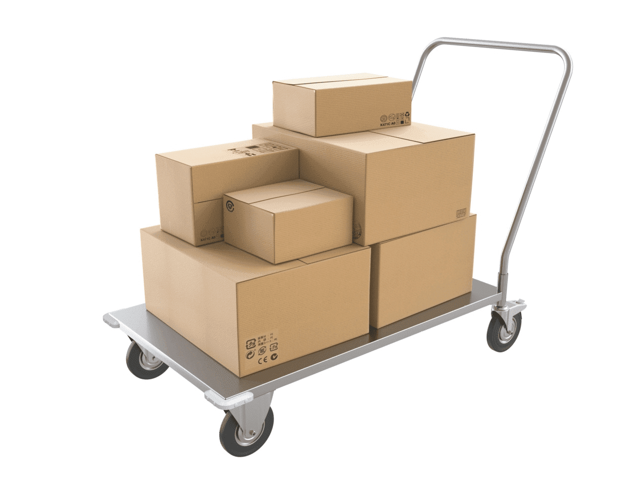 Тележка грузовая Atesy ТГР-1000.600-02