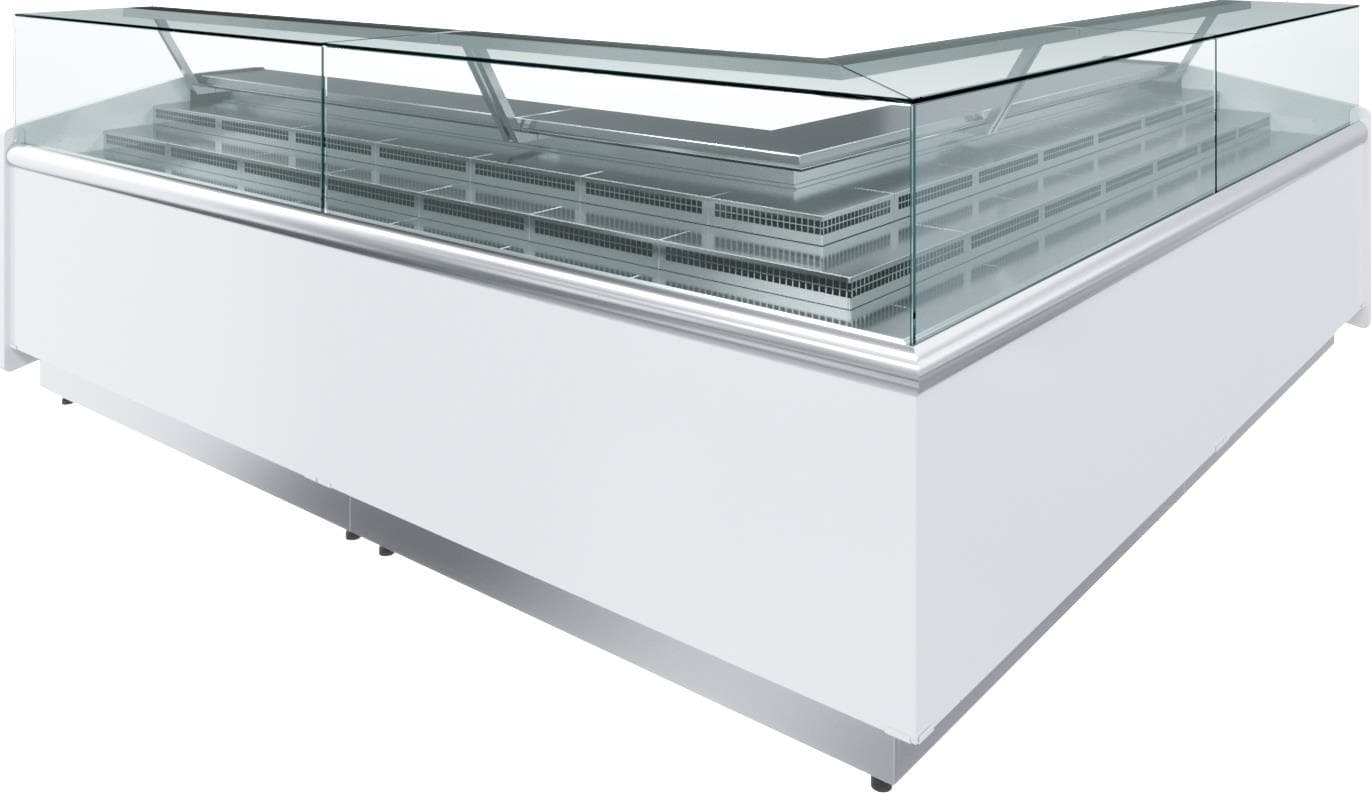 Витрина кондитерская Carboma KC82 SM 5-01 (правый модуль) Белый 1003