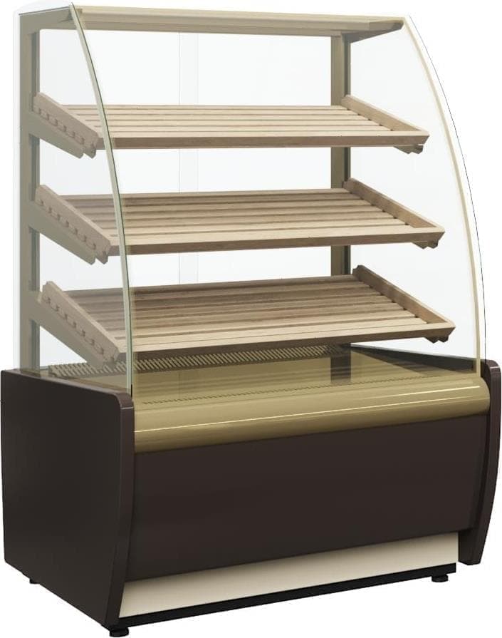 Витрина хлебная Carboma K70 N 1,3-2 0102-0109 (открытая)