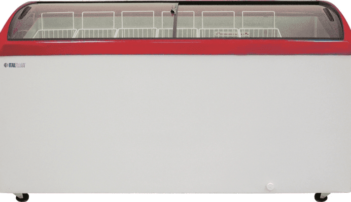 Ларь морозильный Italfrost CF600C (ЛВН 600 Г) красный