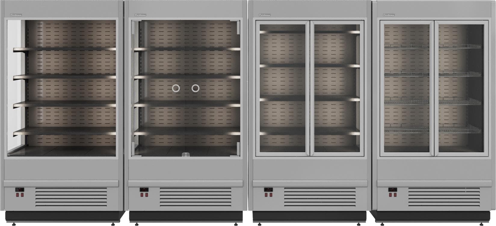 Горка холодильная Carboma Cube FC 20-07 VV 1,0-1 X5 9006-9005